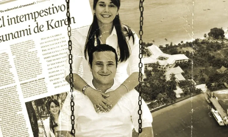 Karen Michan Tsunami 2004 foto periódico: imágenes reales de Jacobo Hassan