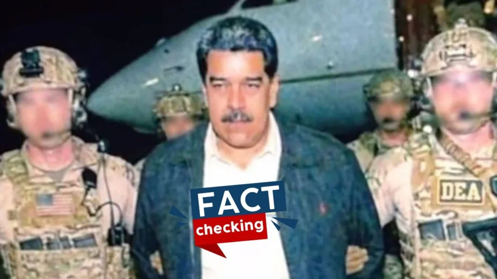 ¿La foto de Nicolás Maduro capturado es real? La imagen viral fue creada con IA
