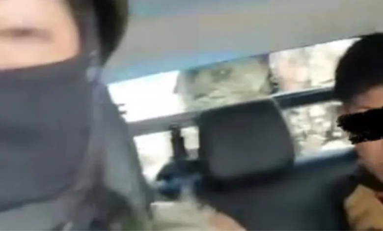 Militar graba a detenido para demostrarle a su esposa que sí trabaja