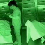 Cámara capta supuesto cadáver levantándose en una morgue, ¿real?