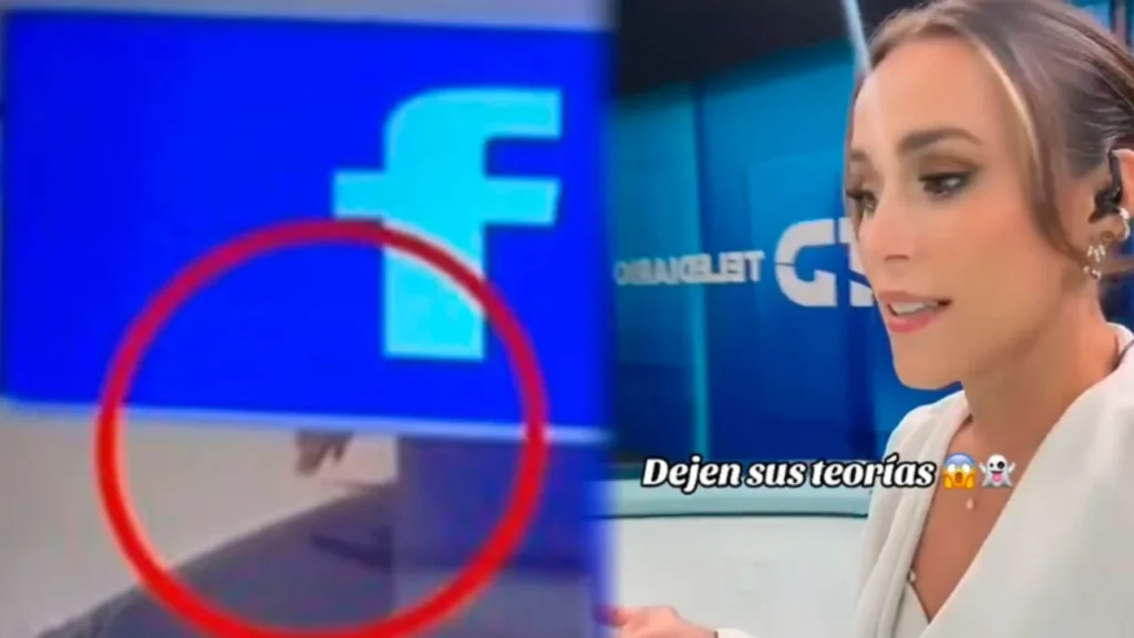 ¿Real? Misteriosa 'mano' aparece en transmisión en vivo de noticiero