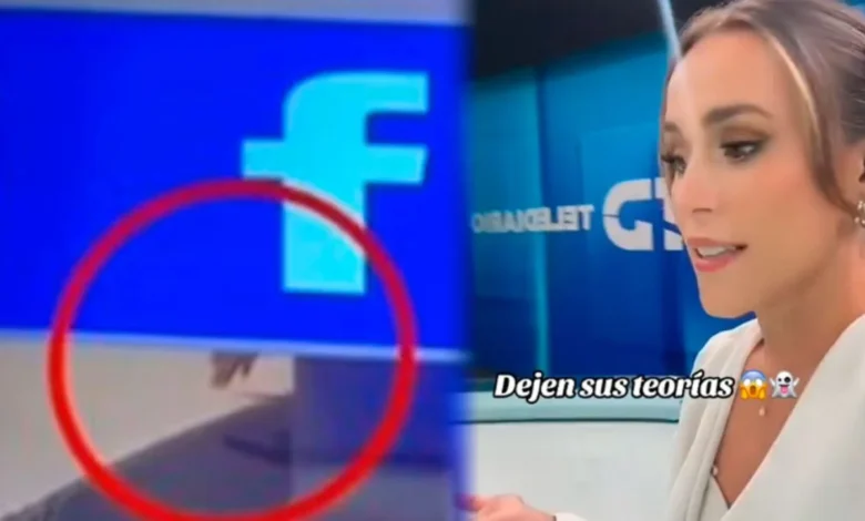 ¿Real? Misteriosa 'mano' aparece en transmisión en vivo de noticiero