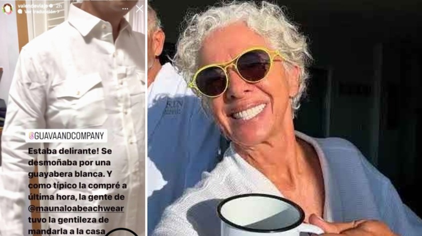 Foto del novio de Valentina Quintero en guayabera: captura viral en Telegram y Twitter