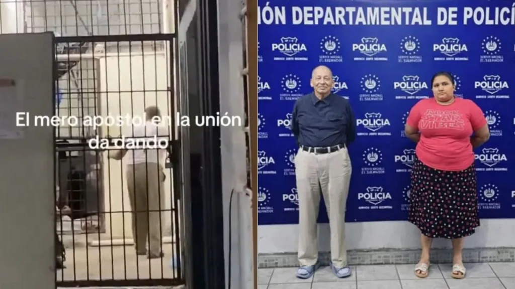 Revelan video del apóstol 'Chago' en celda policial de El Salvador