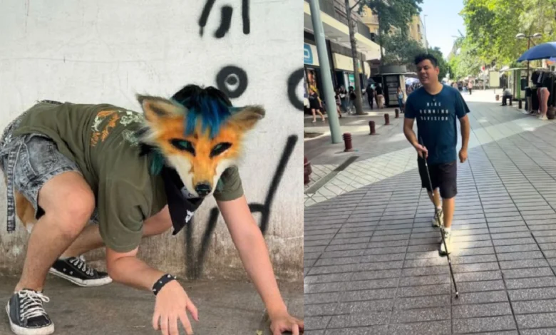 Tiktoker con discapacidad visual busca un 'therian' para que sea su 'perro guía'