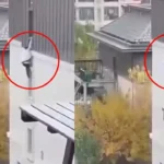 Hombre cae de edificio al intentar escapar cuando esposo de su amante los descubre