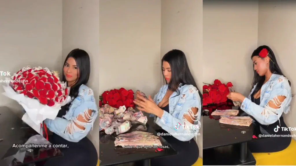 'Más detalles como estos, porfa': pretendiente envía ramo con L50 mil a hondureña