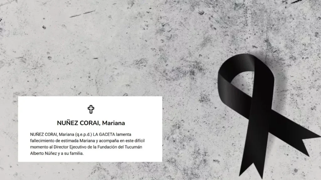 ¿Qué le pasó a Mariana Núñez Corai, de qué murió y quién era "Nany"?