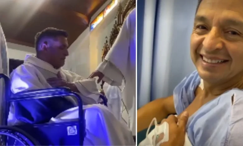 ¿Qué le pasó al padre Chucho? ¿De qué lo operaron? ¿Por qué está en silla de ruedas?