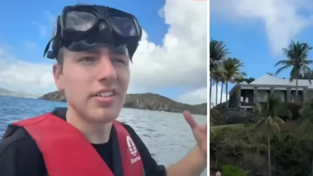 ¿Quién es Nico Grigg? El youtuber que causó polémica por la isla de Epstein