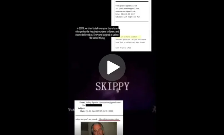 Skippy Valentines gift Epstein video: ¿Cuál es el clip viral? ¿Existe?