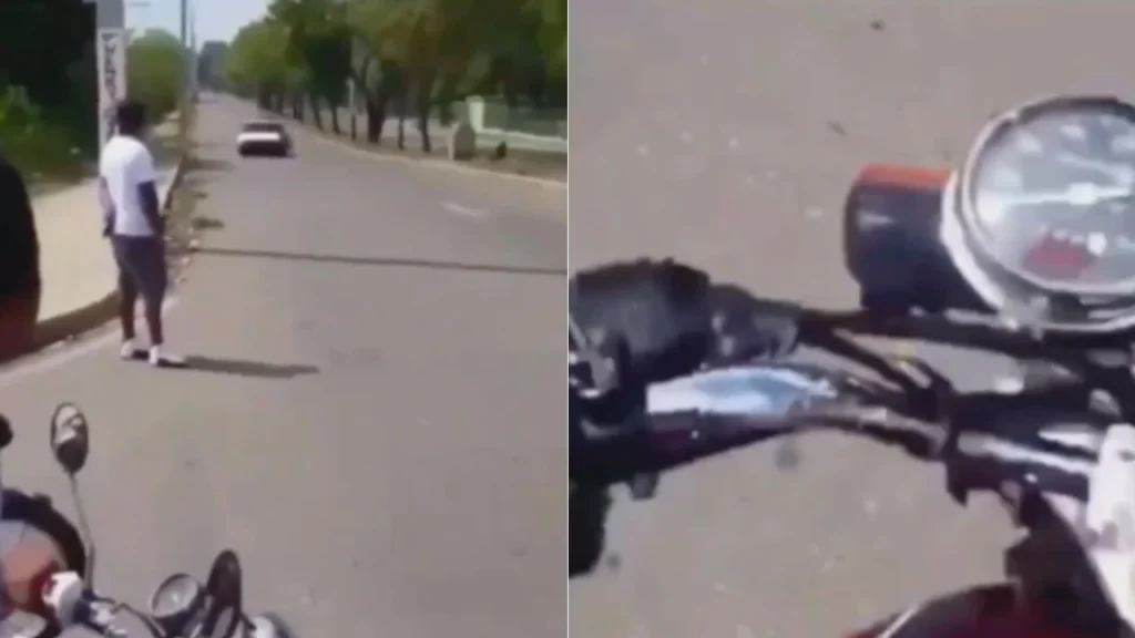 Usa tu casco video moto Forogore: clip completo es viral en Twitter