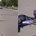 Usa tu casco video moto Forogore: clip completo es viral en Twitter