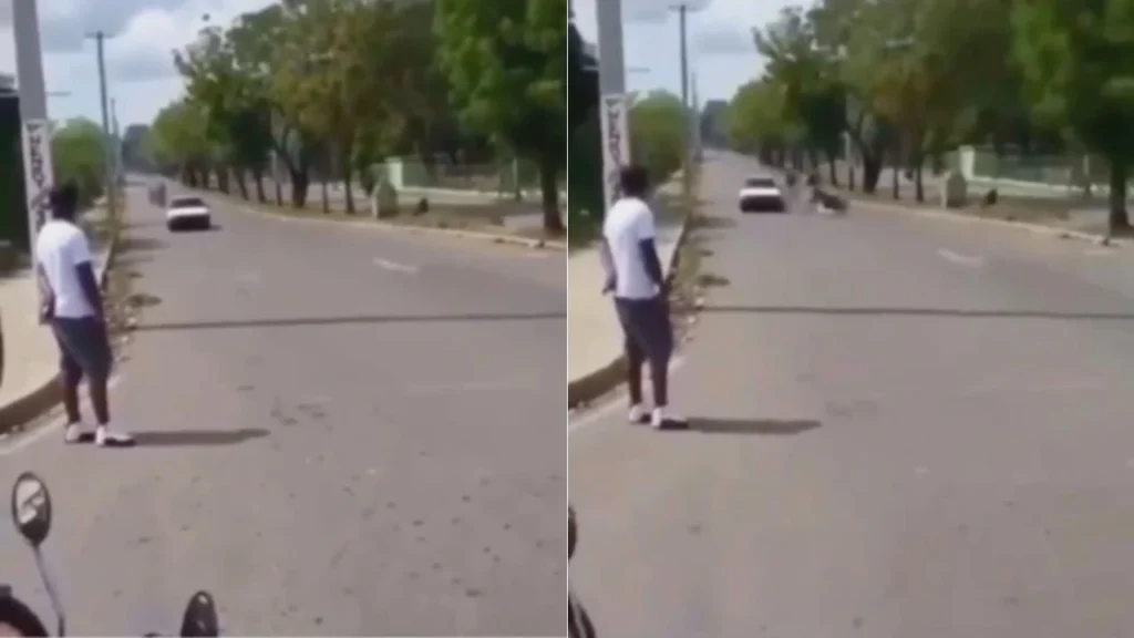 Usa tu casco Forogore: video completo de moto es viral en Twitter y Telegram