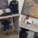 Alcalde es captado viendo el celular en plena reunión; estudiante lo encara