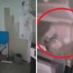 Hombre graba a un 'médico fantasma' en los pasillos de un hospital
