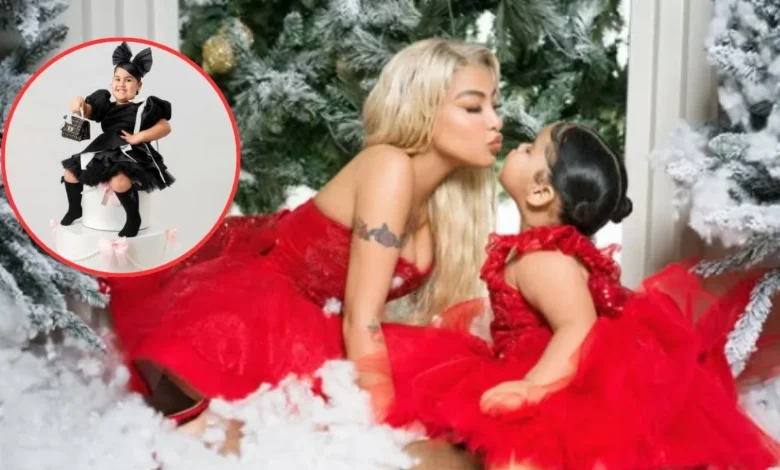 Hija de Yailin cumple 3 años: la cantante comparte fotos en redes