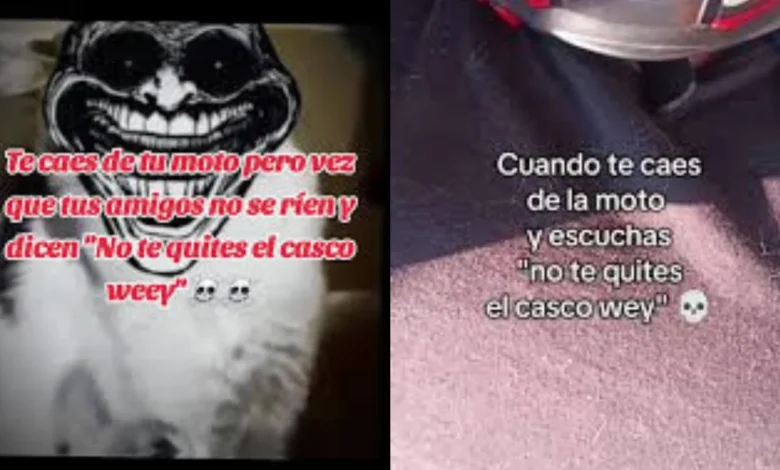 No te quites el casco wey video Forogore: ¿cuál es el clip viral en X y Telegram?