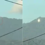 ¿Un portal? Video capta extraña luz y supuesta esfera en El Merendón