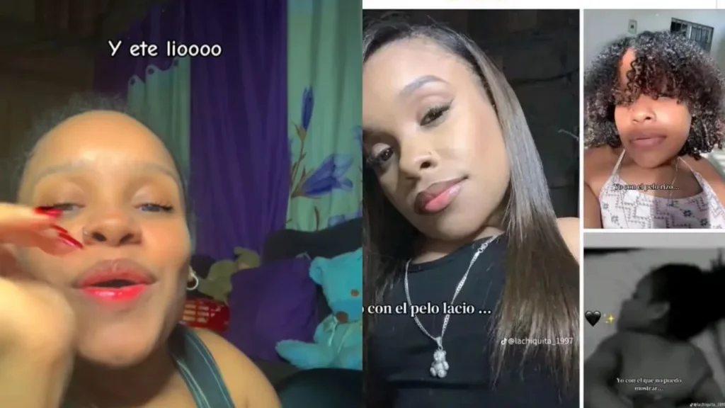 La Chiquita: clip viral de influencer en X, Telegram y TikTok