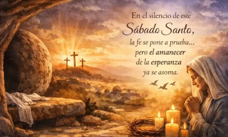 Feliz y bendecido Sábado Santo 2026: imágenes y frases para compartir