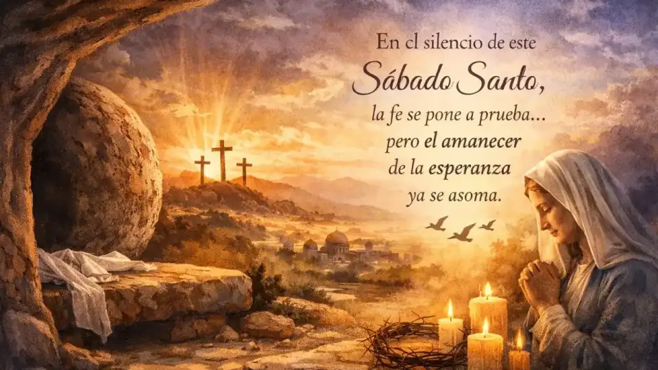 Feliz y bendecido Sábado Santo 2026: imágenes y frases para compartir