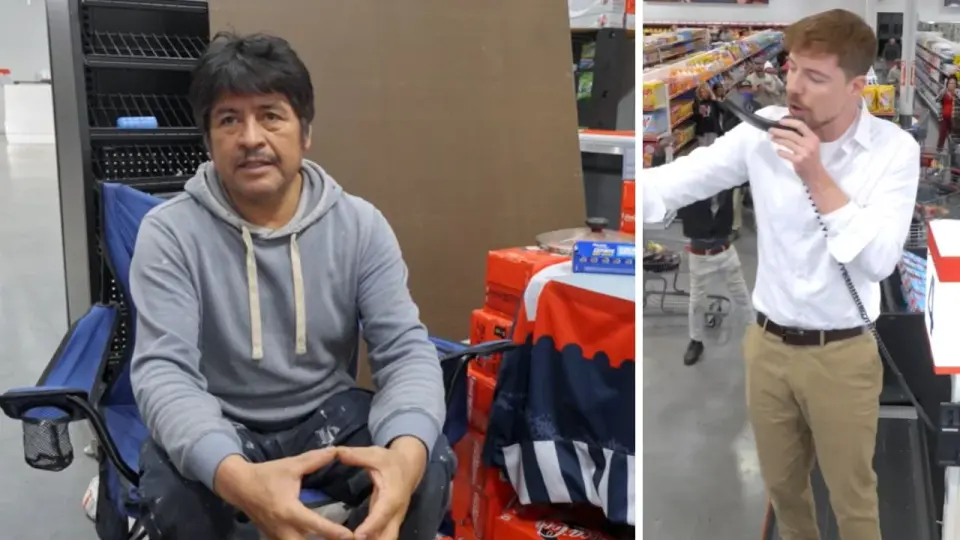Juan del video de MrBeast: Quién es y quién ganó el reto viral en el supermercado
