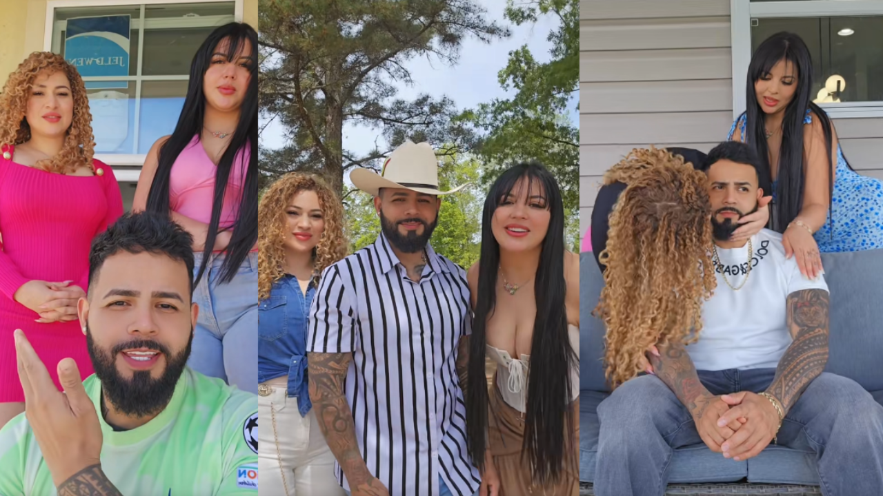 'Ella es mi esposa y ella mi novia': nicaragüense tiene relación con dos hondureñas